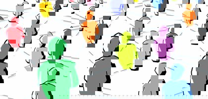 Visuele schets over samenwerken